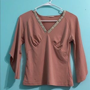 pink flower shirt